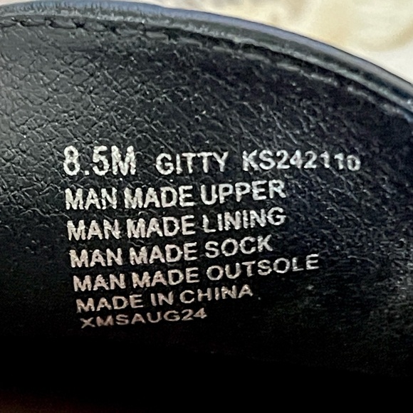 NEW Kensie Women’s Slip-On Gitty Dark Academia Penny Black Loafers, Size 8.5M - Picture 9 of 13